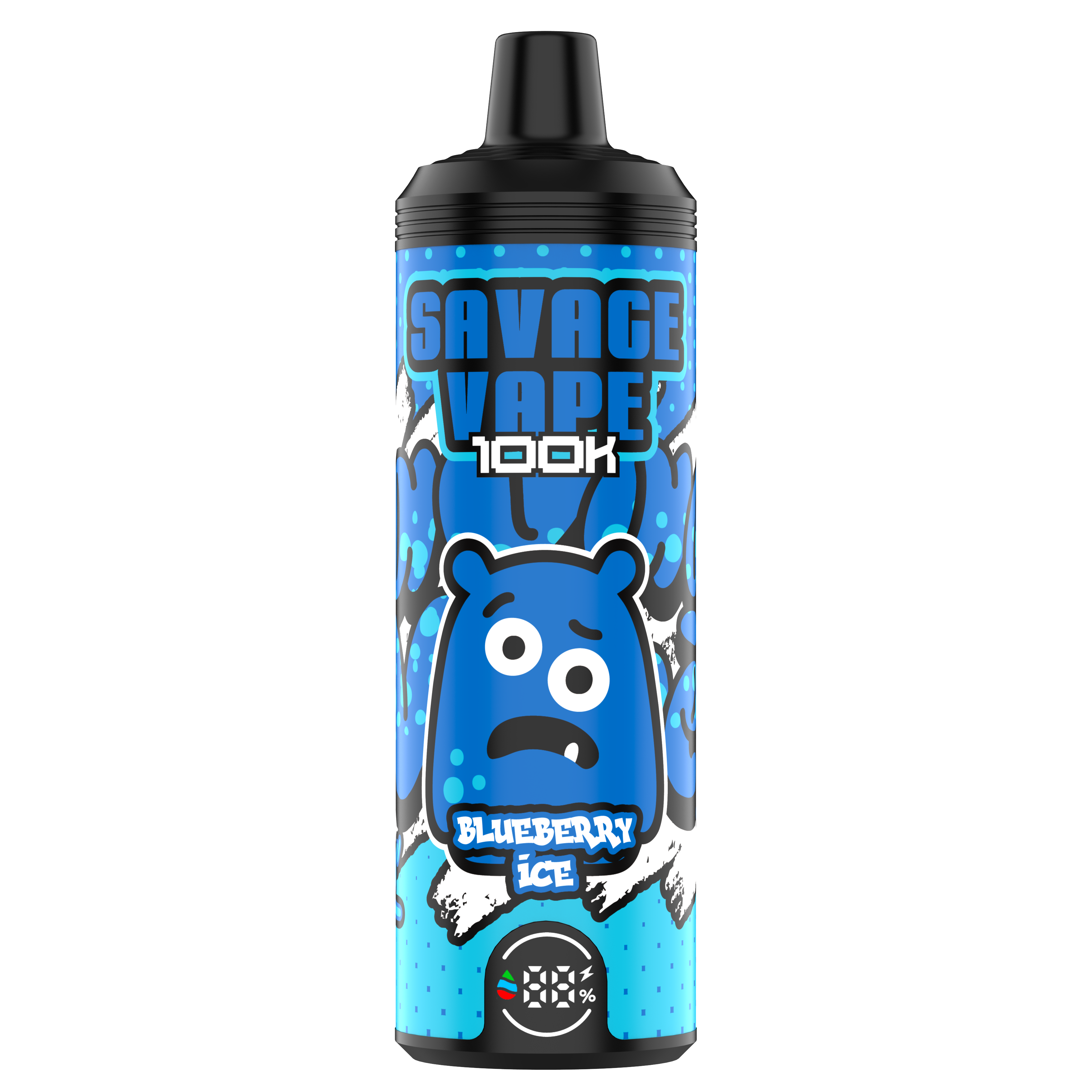 EU ENTREPORT D'ORIGINATION SAVARE VAPE MTL 100000 PUFS 80000 65000 VACTORE ÉLECTRONIQUE VACTER DIAL MAIS COIL 50 ML E-LIQUIDE VAPE VAPE 100K 80K 65K-BLUEBERRY ICE