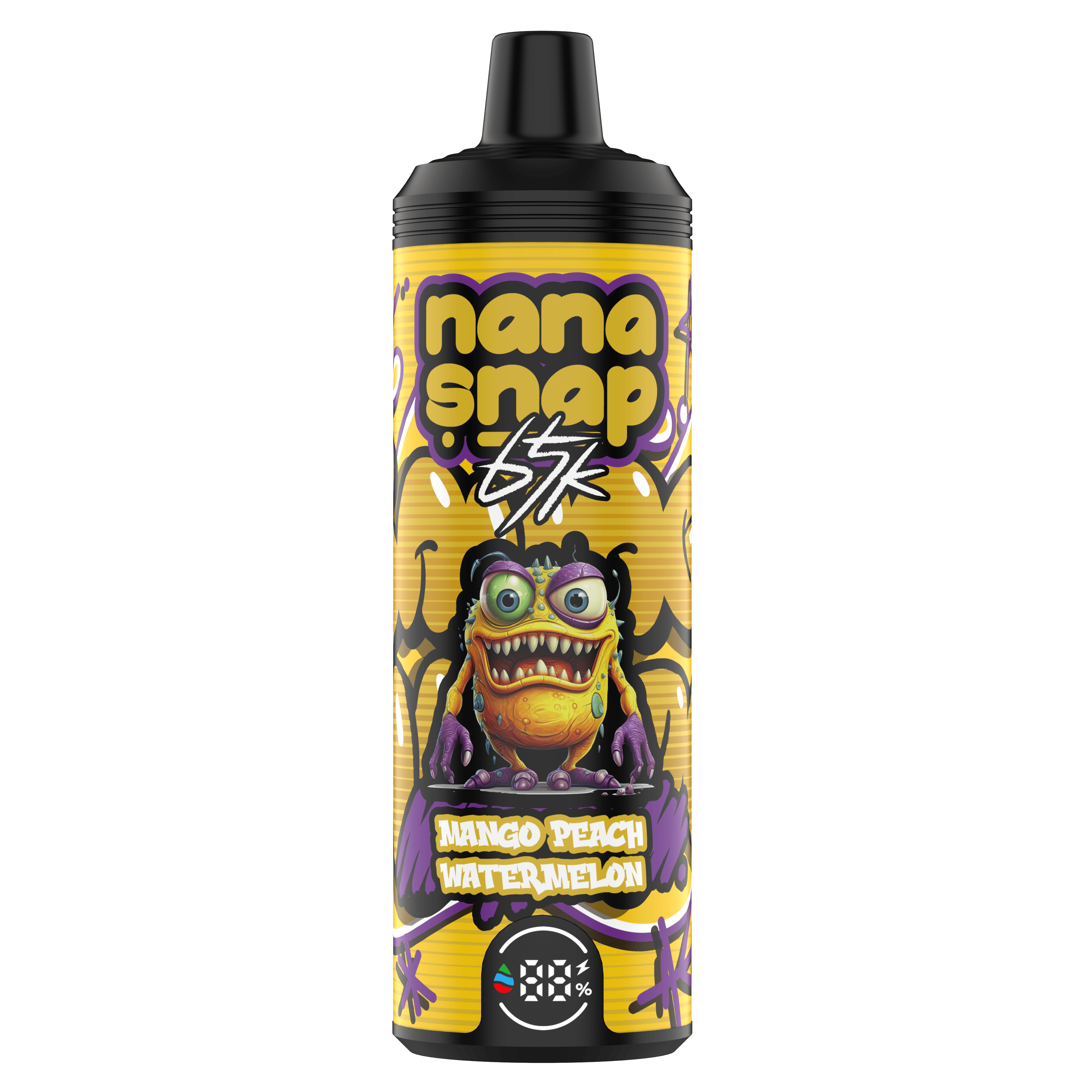 Nanasnap de haute qualité 65000 Puff 60000 50000 E Cigarette Pod Pocket Hookah DTL VACPER 40ML E-LIQUID DUAL MESH COIL EU ENTALLONS