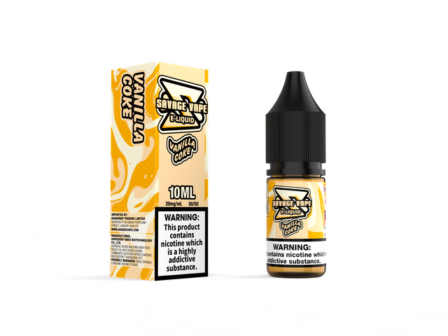 Vape Savage E liquide 2 mg de nicotine Sel 10 ml TPD - Thé noir citron
