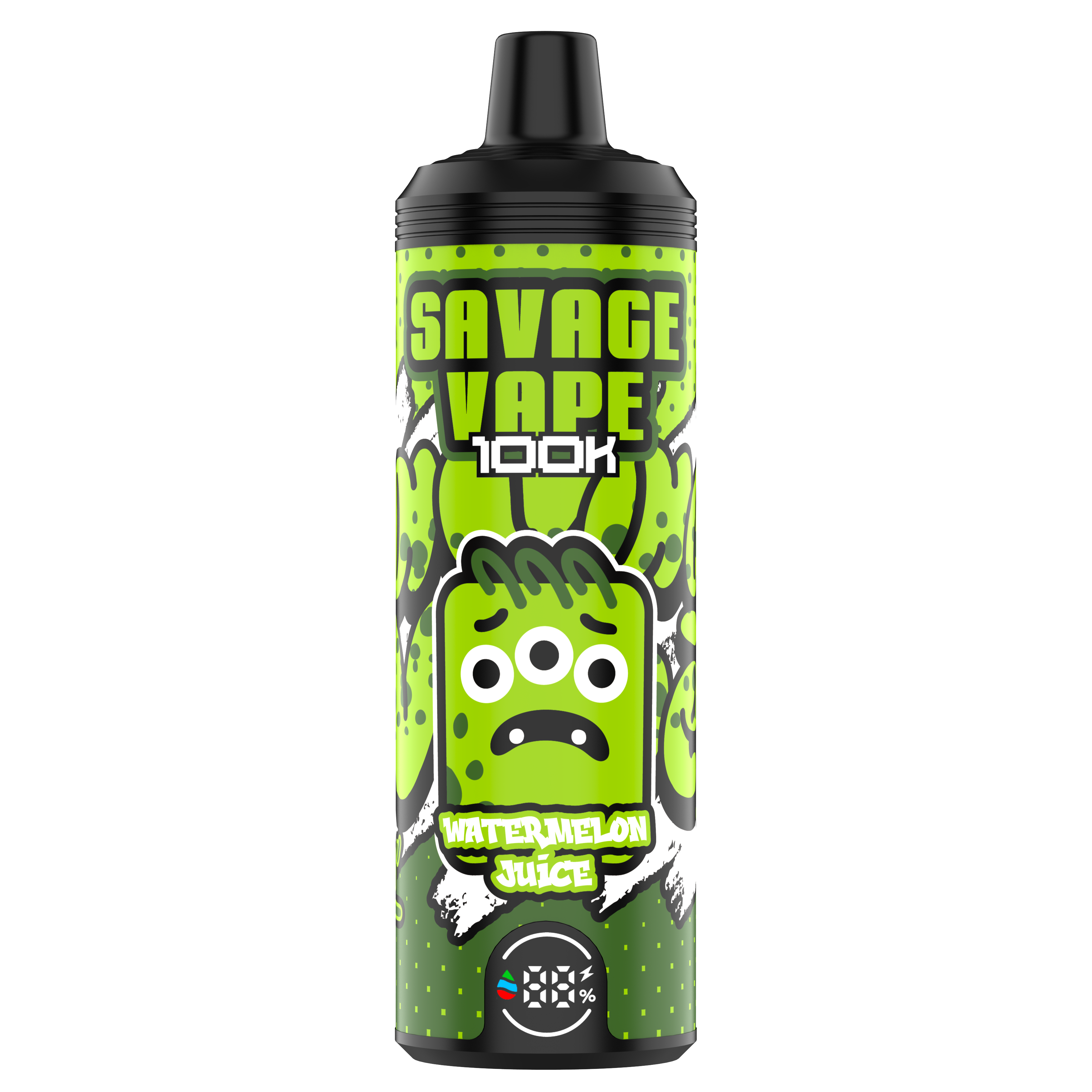 EU ENTÉRIEUR ORIGINAL VAPE SAVAGE MTL 100000 PUFF 80000 65000 VACTORE ÉLECTRONIQUE VACTEUR DUAL MAIS COIL 50 ML JUI VAPE DISPOST VAPE 100K 80K 65K-WATERMELON JUI